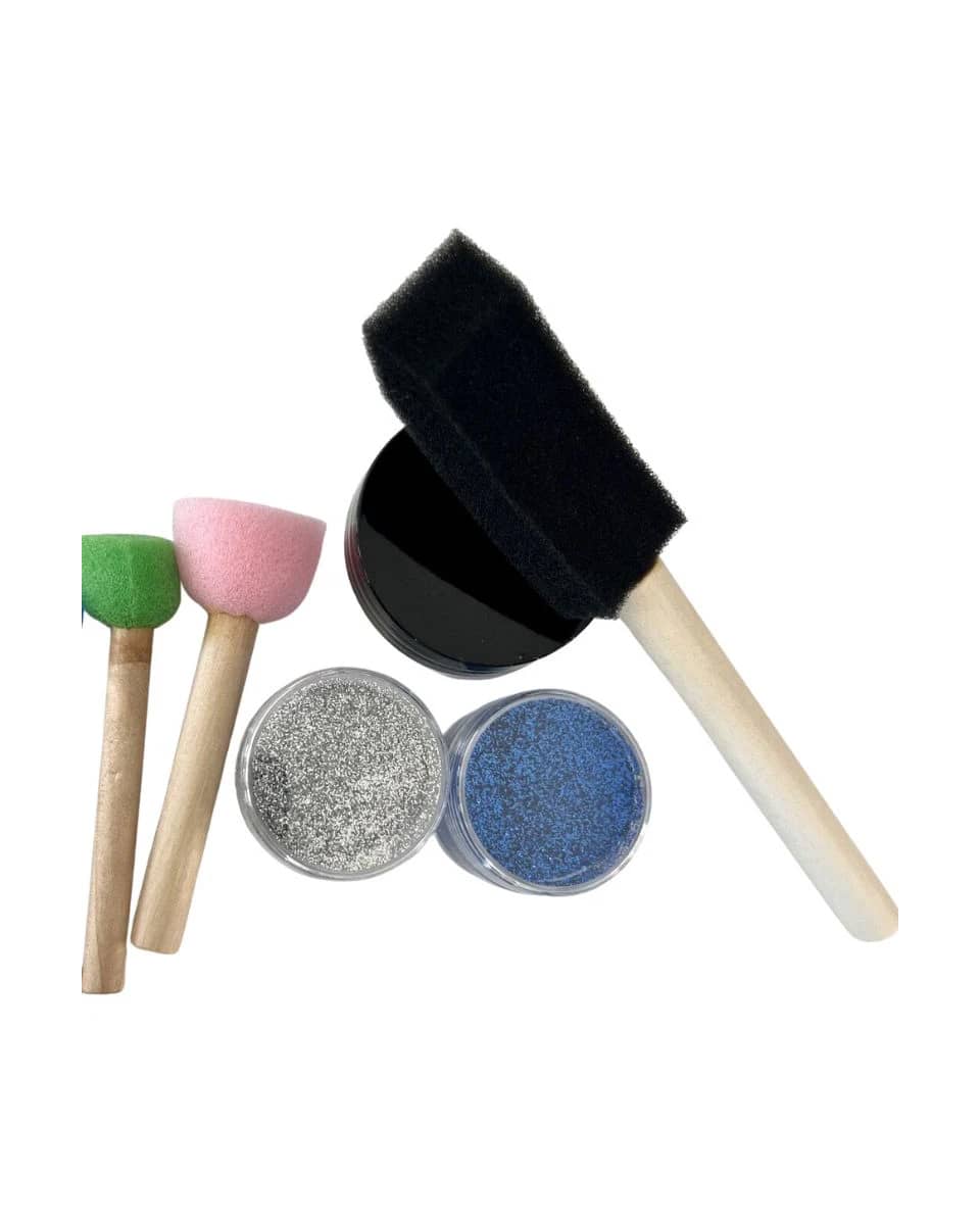 Armor Equestrian Gallop Glitter Sticky Stencil Kit Glitter