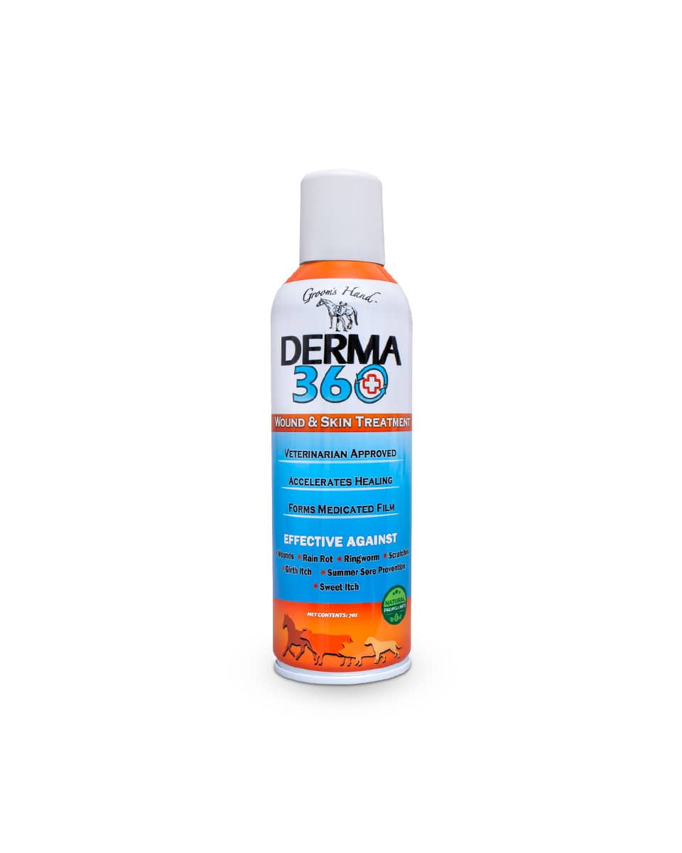 Groom's Hand Derma360 Wound and Skin Treatment for horses