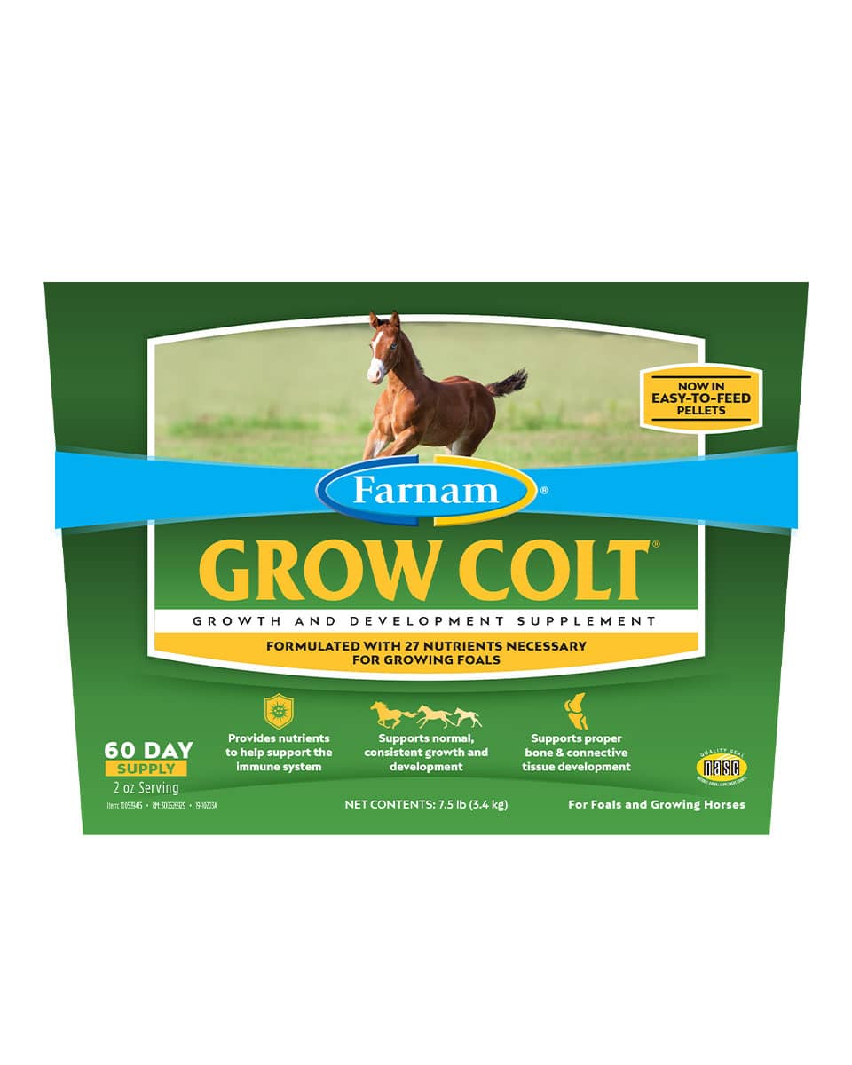 Farnam Grow Colt development supplement for foals