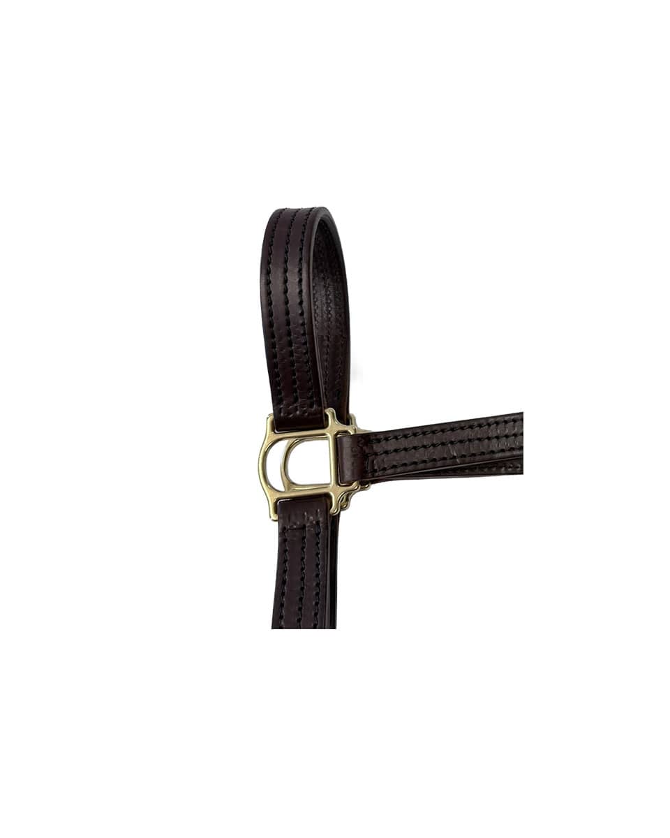 Dress Halter with English Chin and Throat Snap