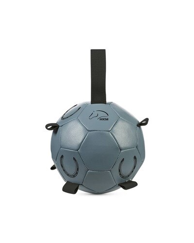 HKM Sports Soccer Ball Toy for Horses - Blue
