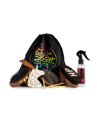 Hairy Pony 7 Piece Kids Brush Kit