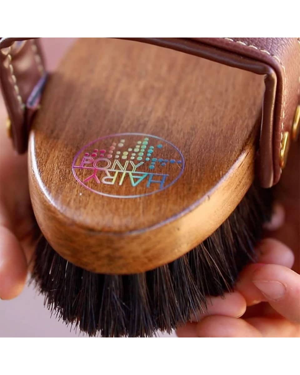 Hairy Pony Kids Brush Kit with rainbow accents