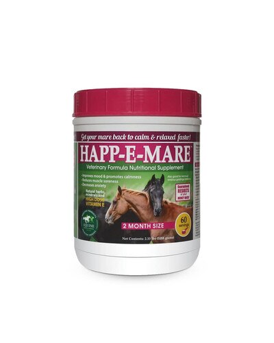 Happ-E-Mare calming and mood supplement for mares by Equine Medical & Surgical