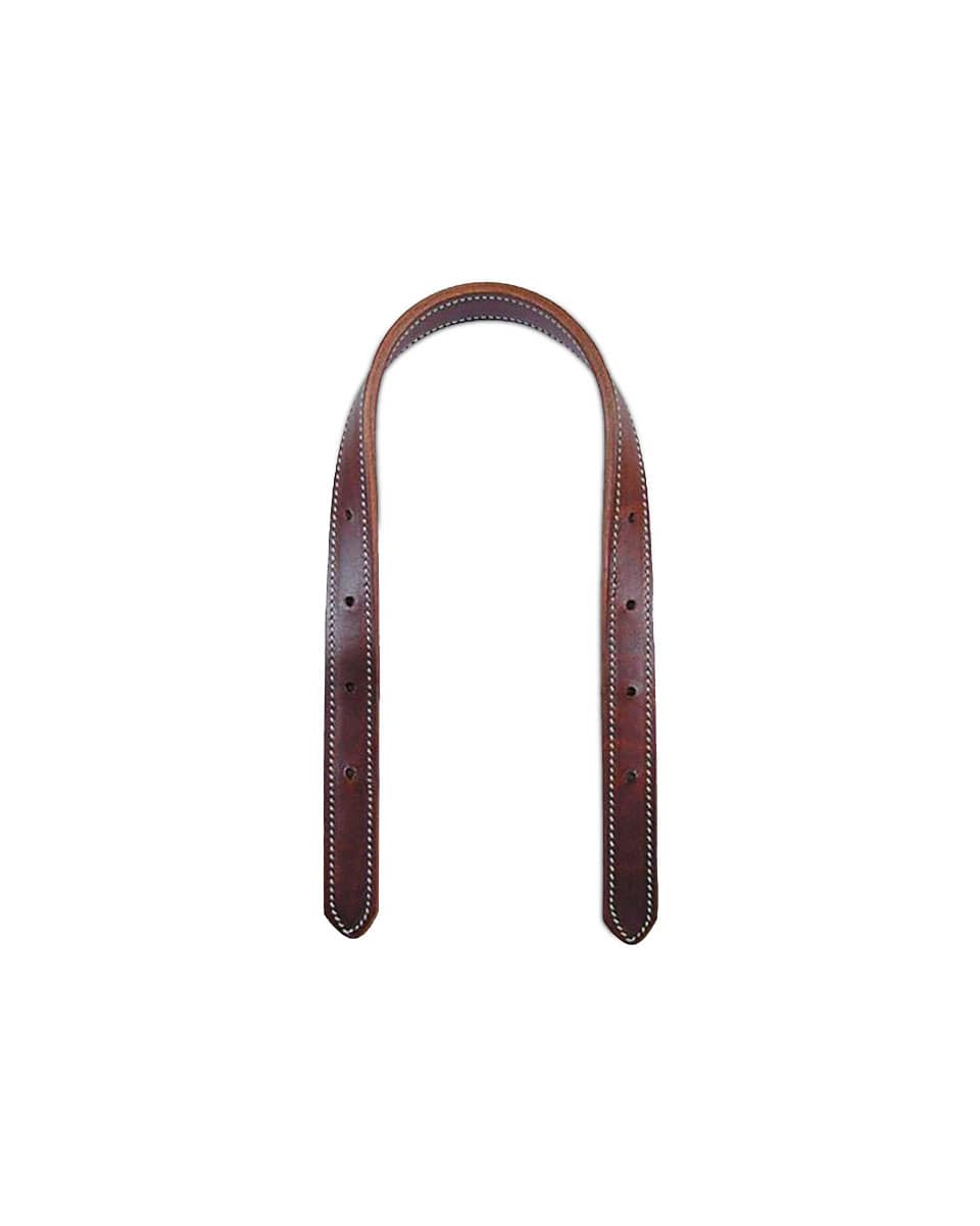 Replacement Crown 1" Walsh Leather Halter - Havana