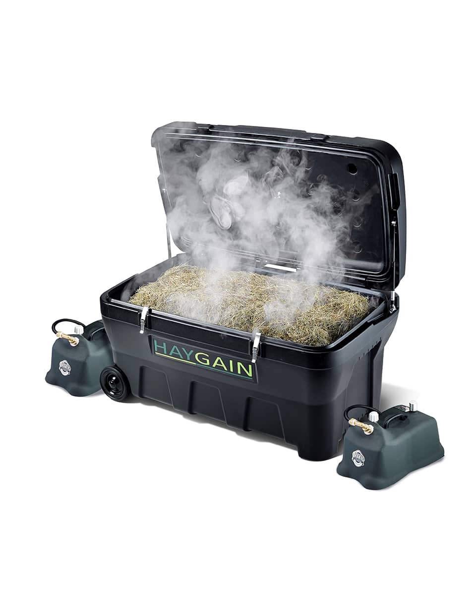 HayGain hay steamer