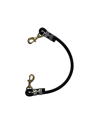 Horse Cents Heavy Duty 5/8inch Black Rubber Stall Tie