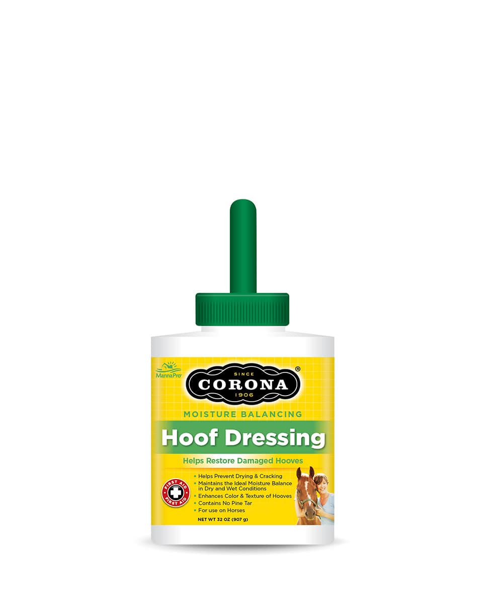 Corona Hoof Dressing with Brush