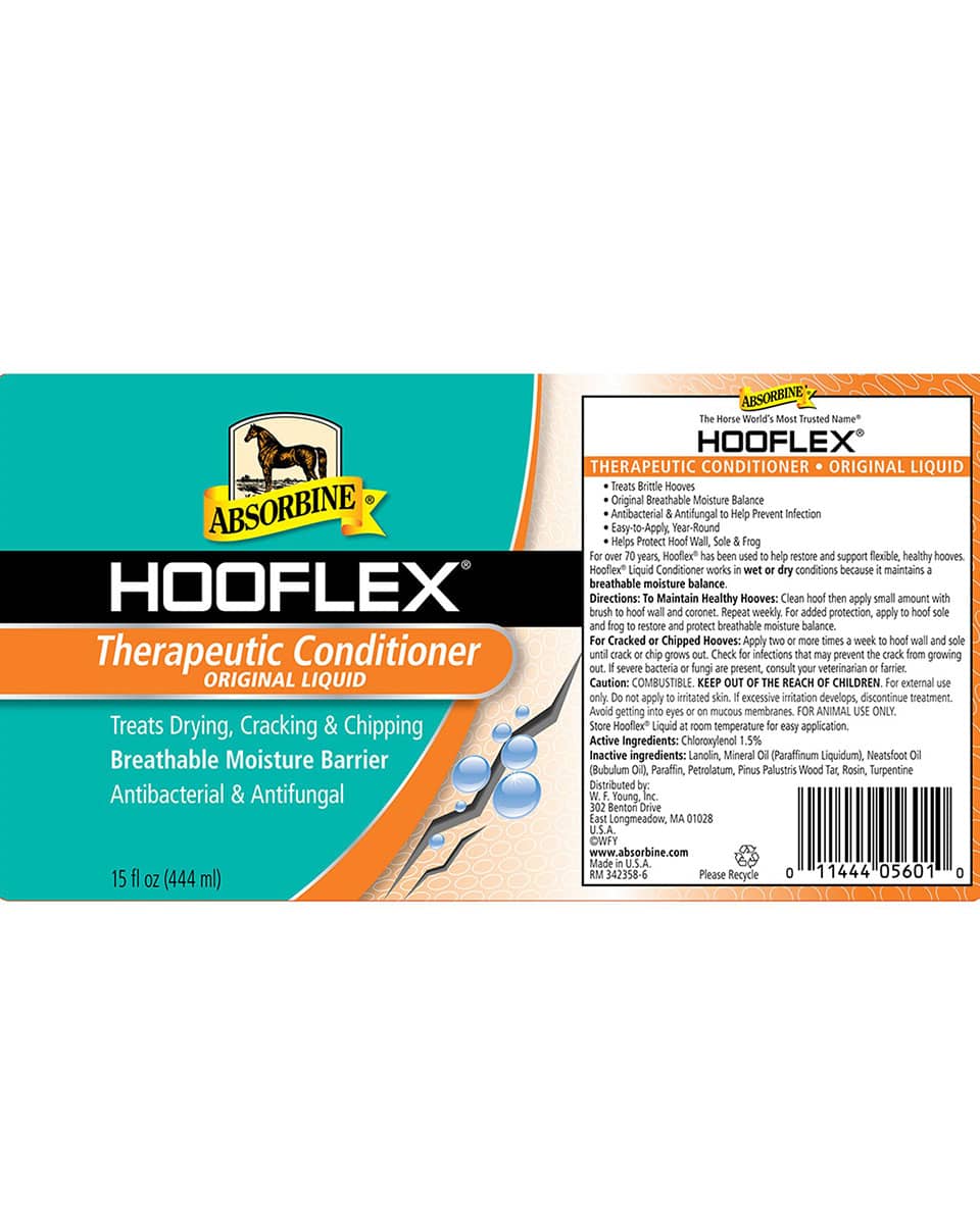 Hooflex Therapeutic Hoof Conditioner Liquid For Horses from Absorbine