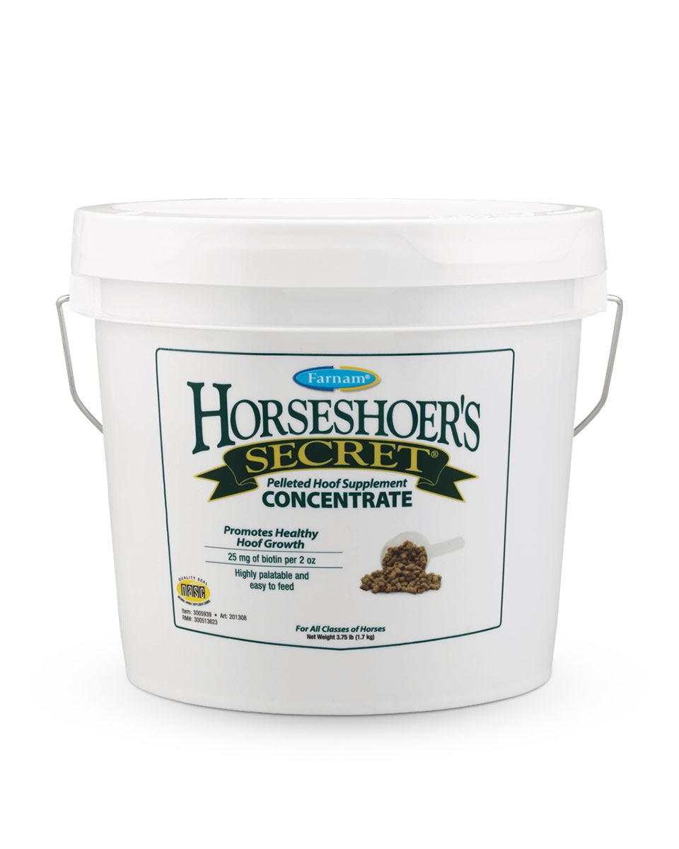 Horseshoer's Secret Concentrate equine hoof supplement by Farnam