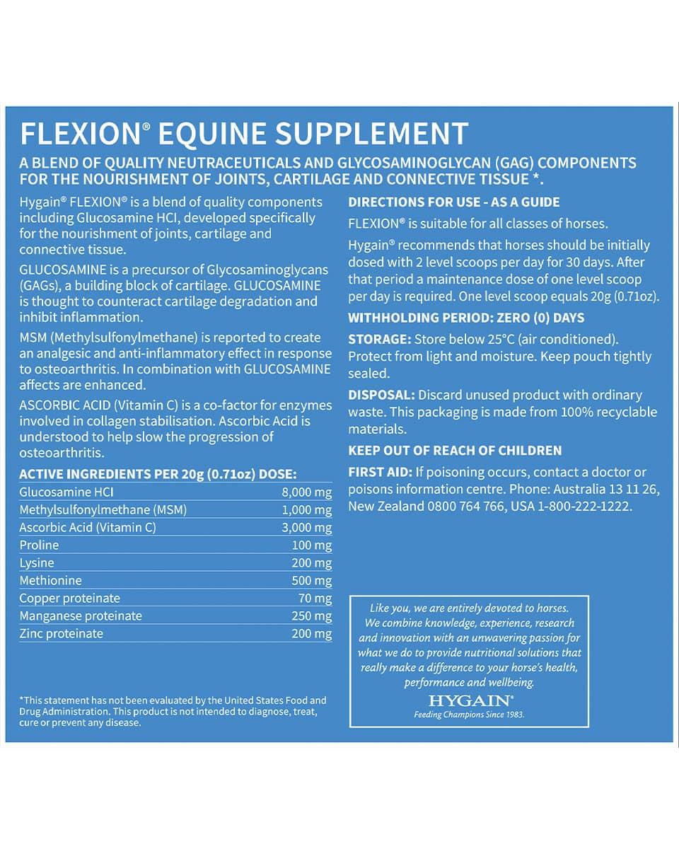 Hygain Flexion joint supplement for horses