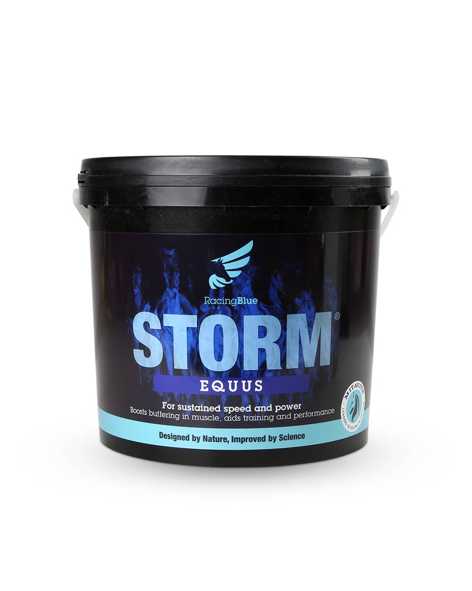 Storm equine muscle supplement by Hygain