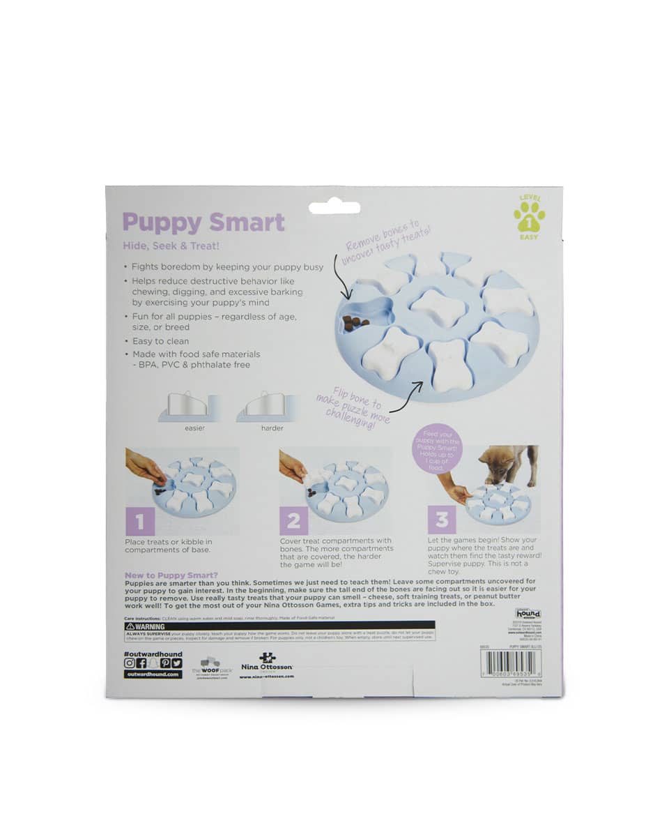 Smart Interactive Puzzle Puppy Toy from Nina Ottosson