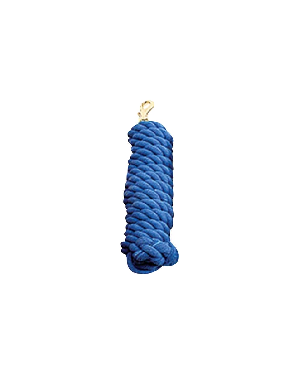 Jacks Cotton Lead Rope Royal Blue