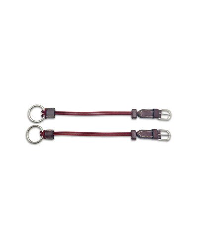 Jake Adams Equestrian Leather Blinkers with Velcro