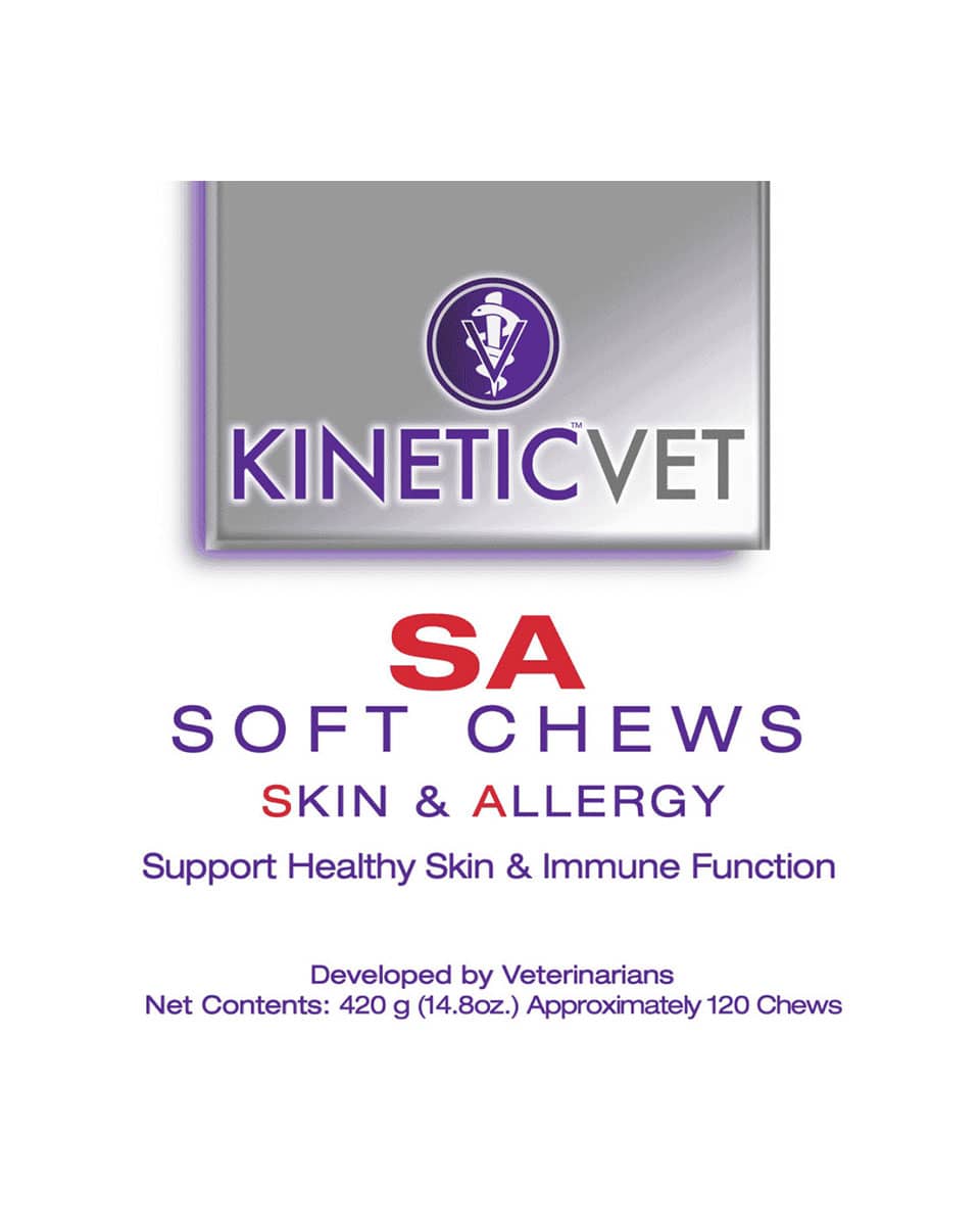 Kinetic Vet SA Soft Chews K9 Skin & Allergies