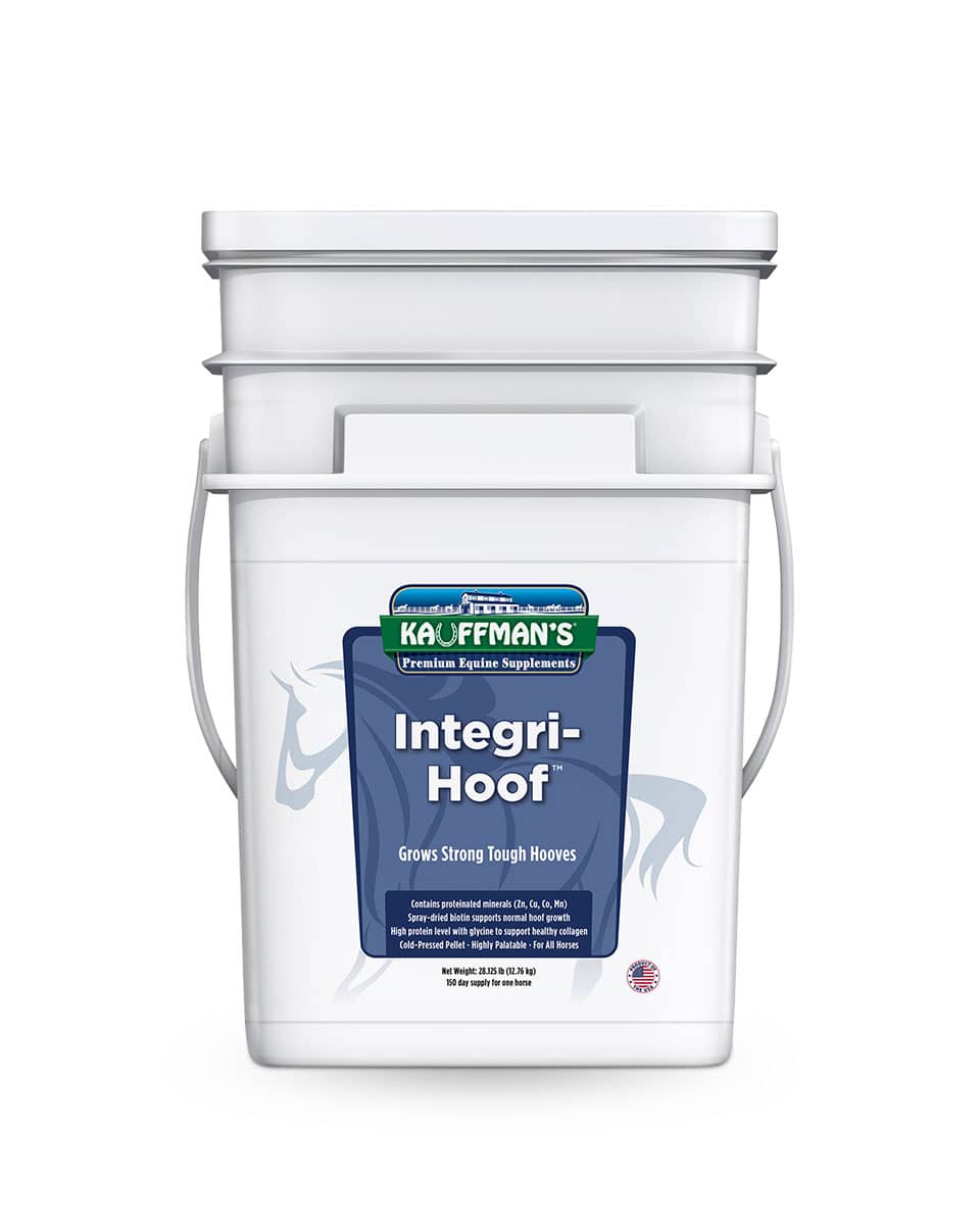 Kauffman's Integri-Hoof hoof supplement for horses