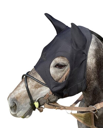 Liquid Titanium Mask with Sound Reducing Ears & Velcro