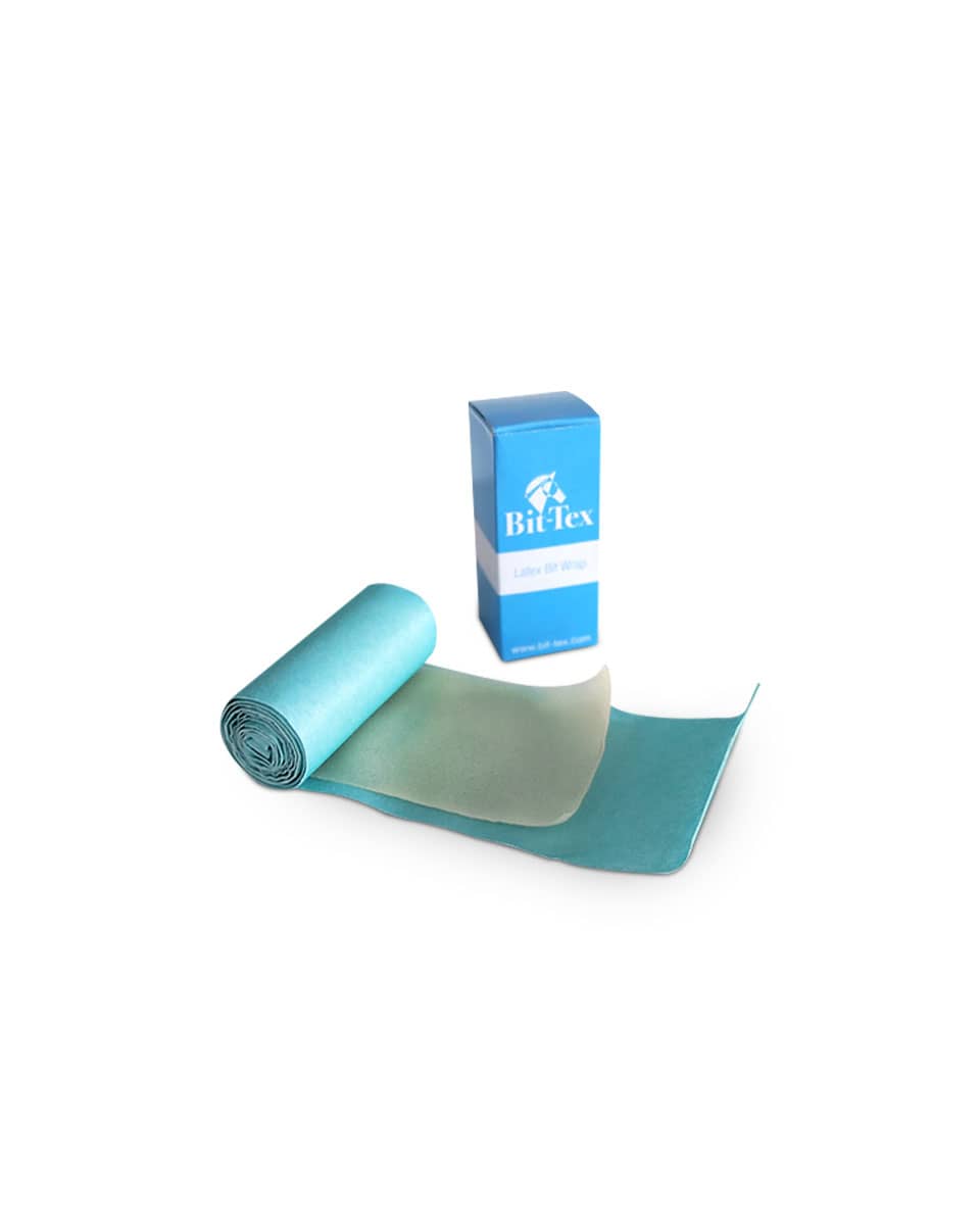 Bit-Tex Latex Bit Wrap premium quality wrap for horse bits