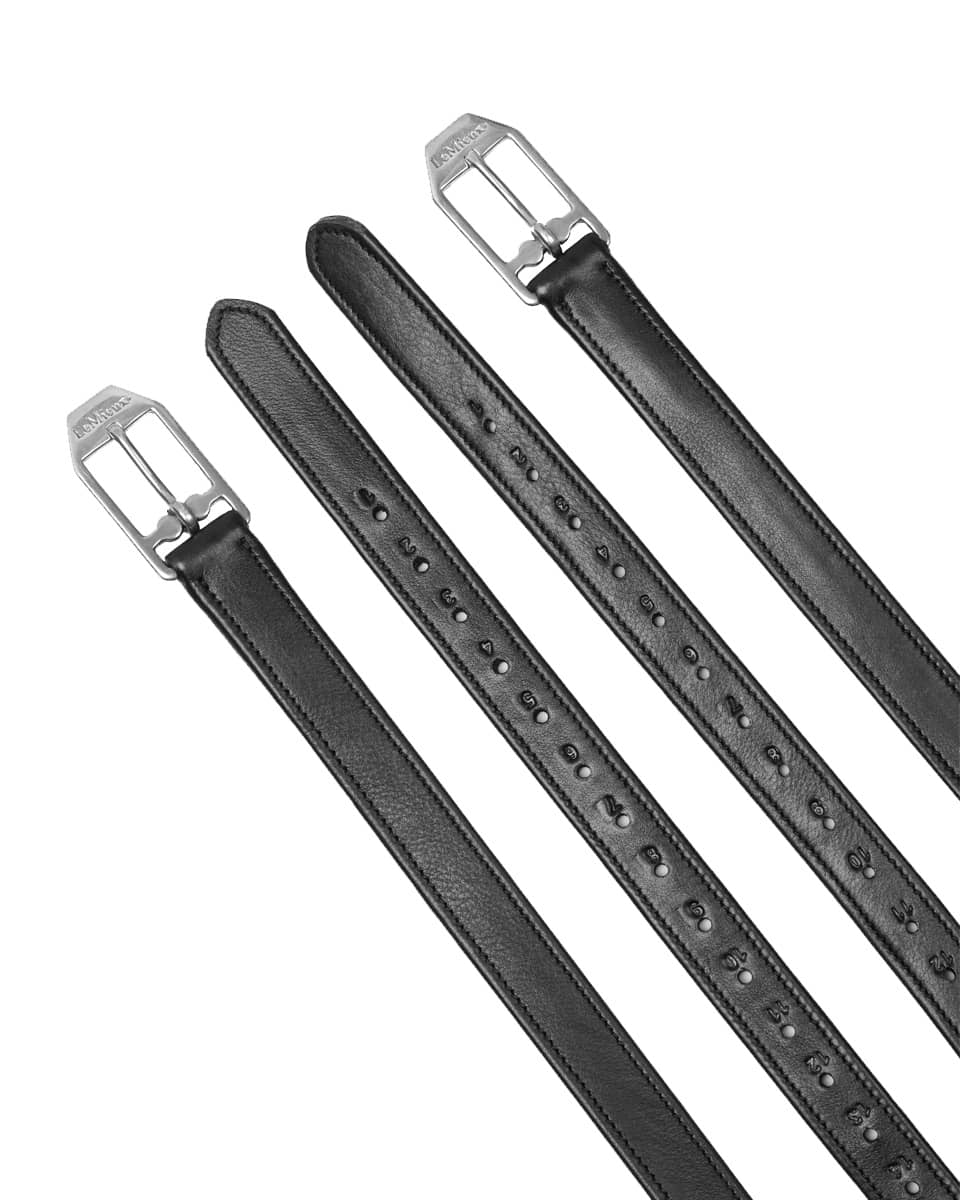 LeMieux Arika Black Stirrup Leathers