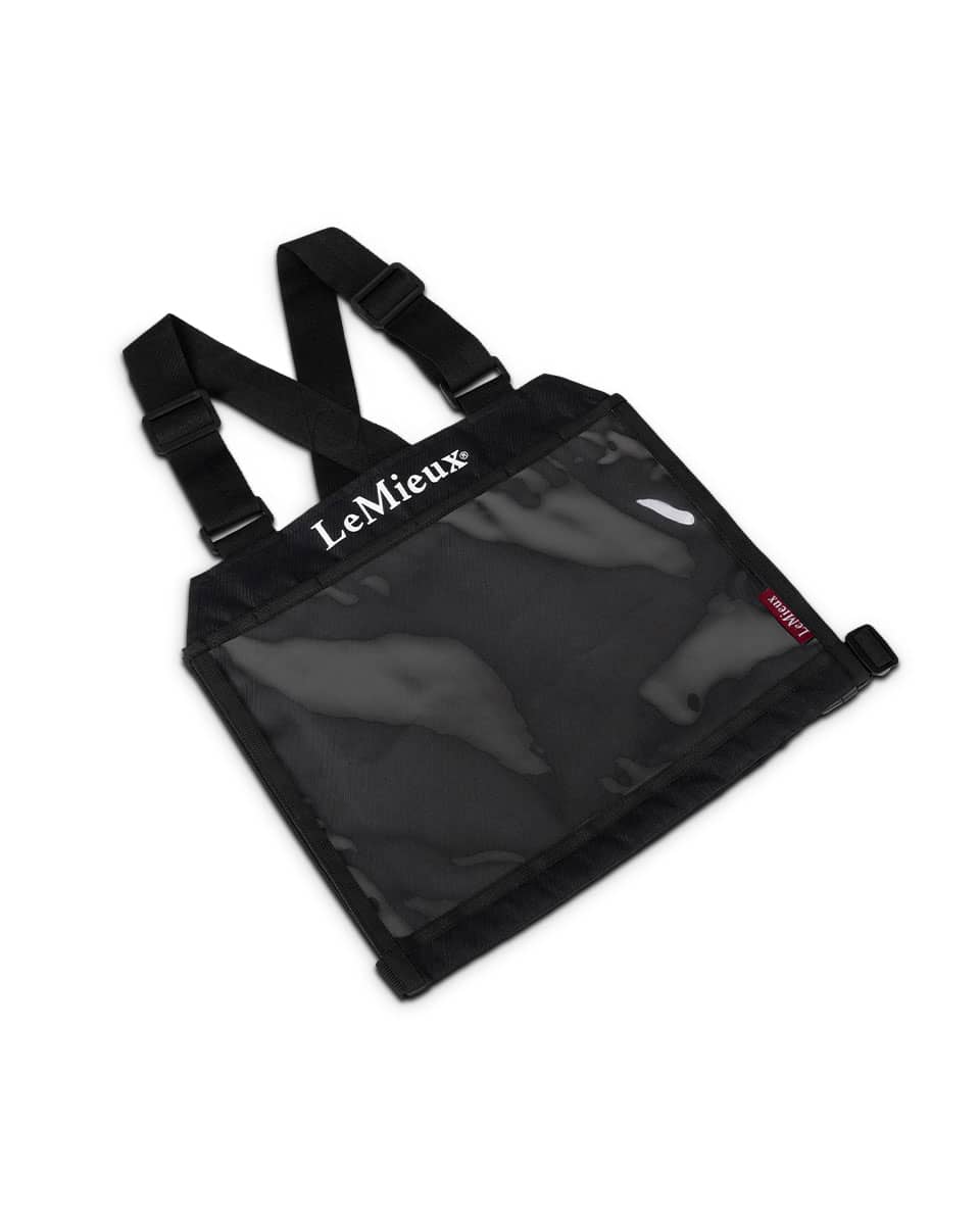 LeMieux Eventing Bib Black with adjustable shoulder and side straps