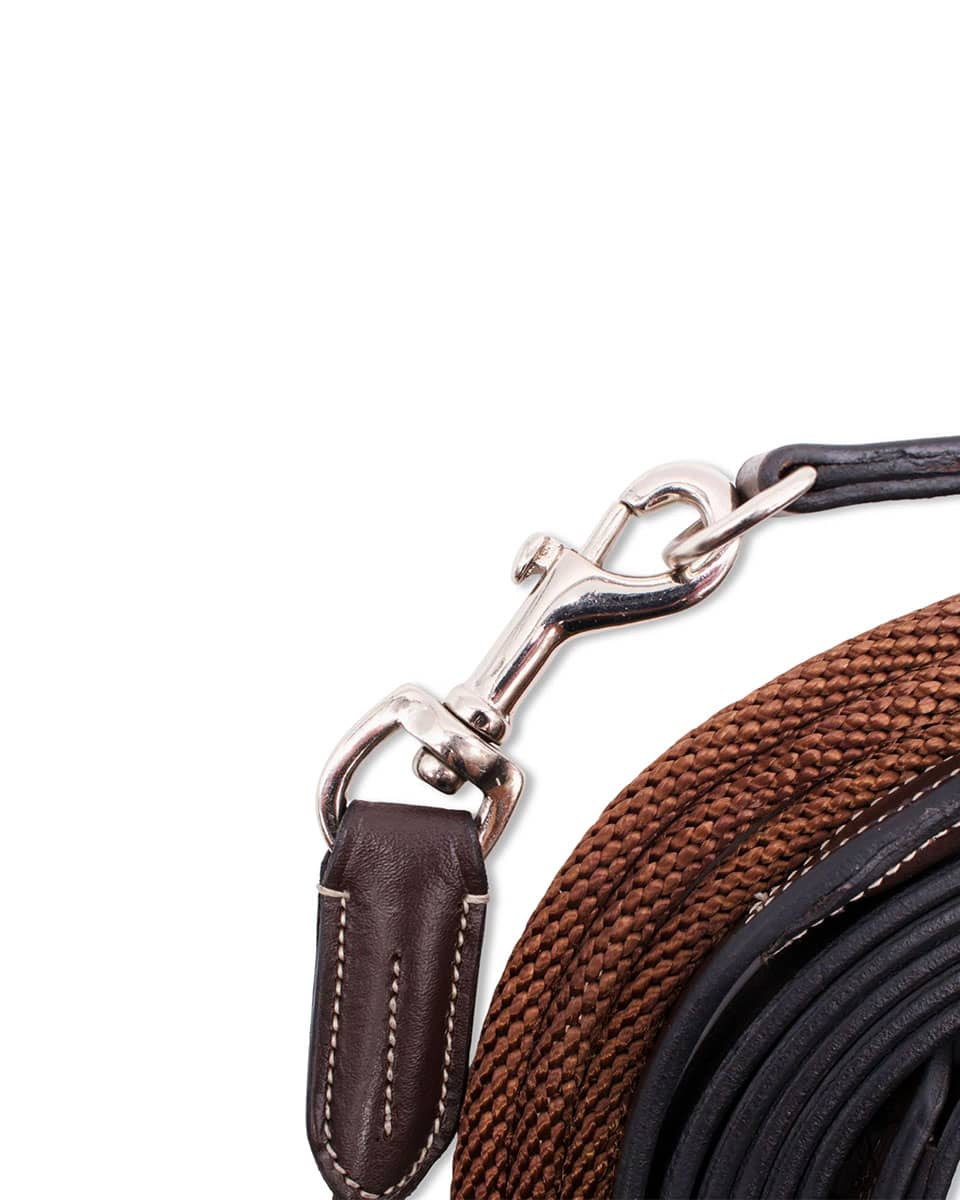 Working Collection Leather/Cord Draw Reins