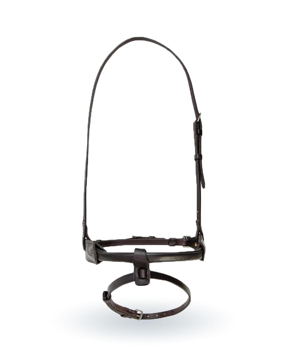 Leather Covered Rope Cavesson