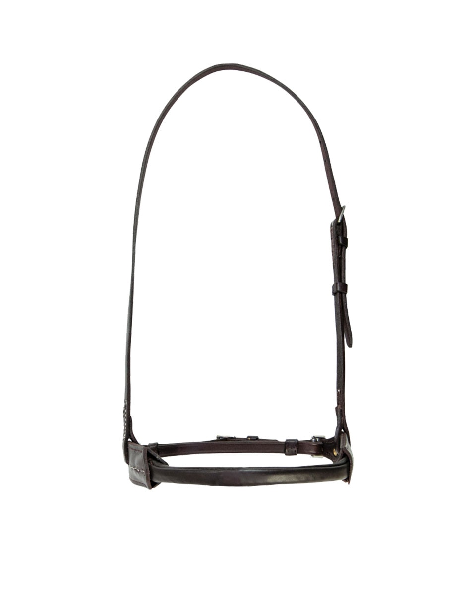 Leather Covered Rope Cavesson from Walsh