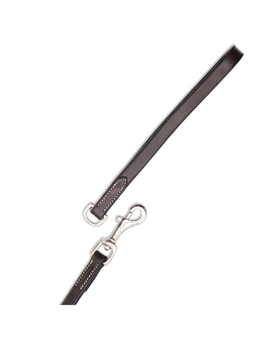 Jake Adams Equestrian Working Collection Leather Draw Rein snaps