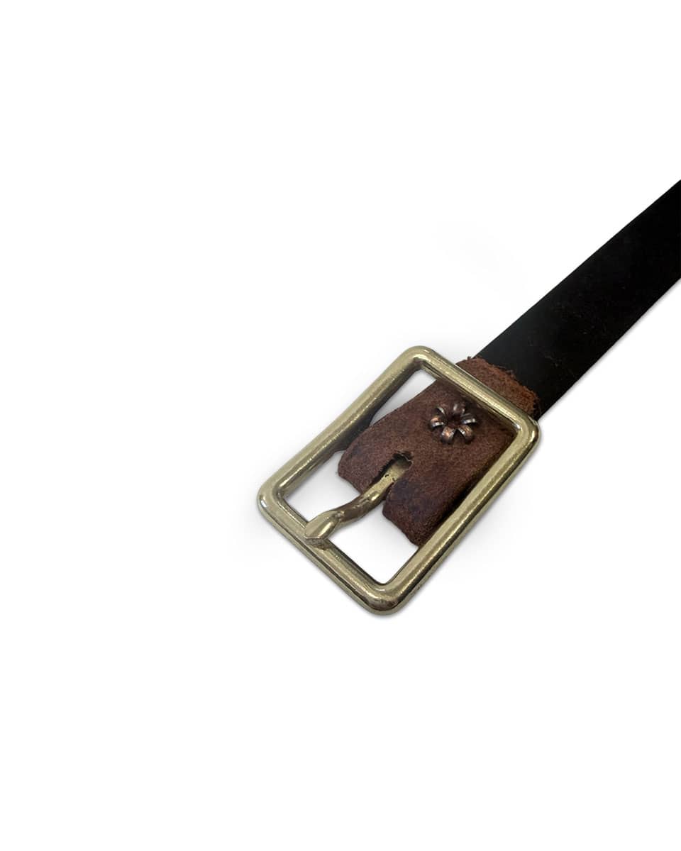 Horse Cents Leather Neckstrap buckle