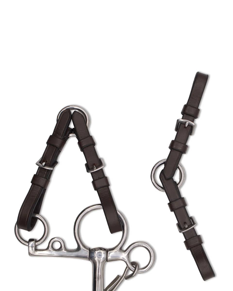 Jake Adams Equestrian Leather Ring Bit Converters