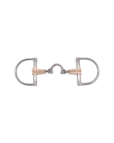 Jake Adams Equestrian Leather Covered Segunda D Bit