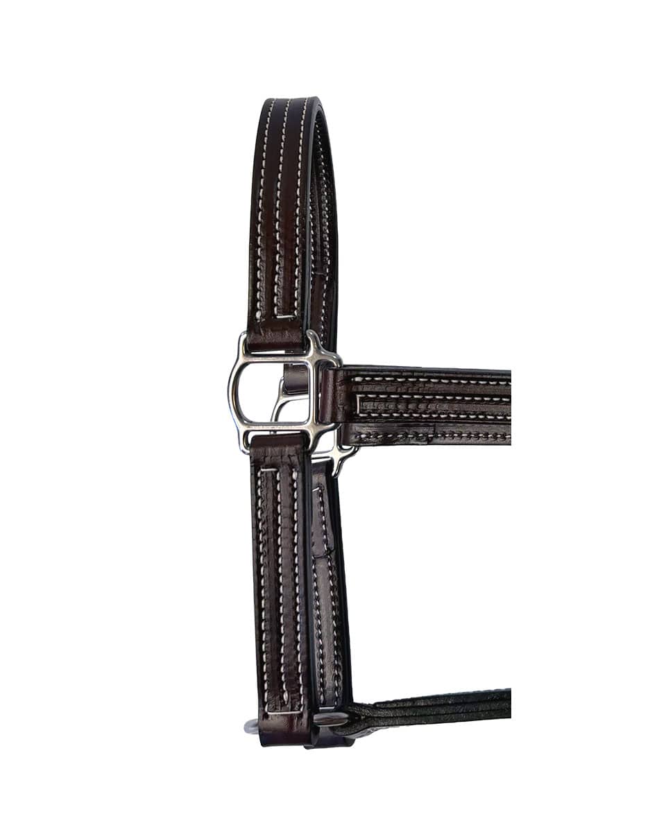 Leather Show Halter SS from Horse Cents