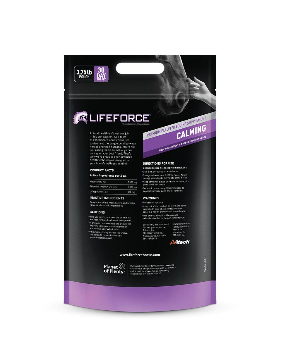 Lifeforce Calming Equine Supplement by Alltech