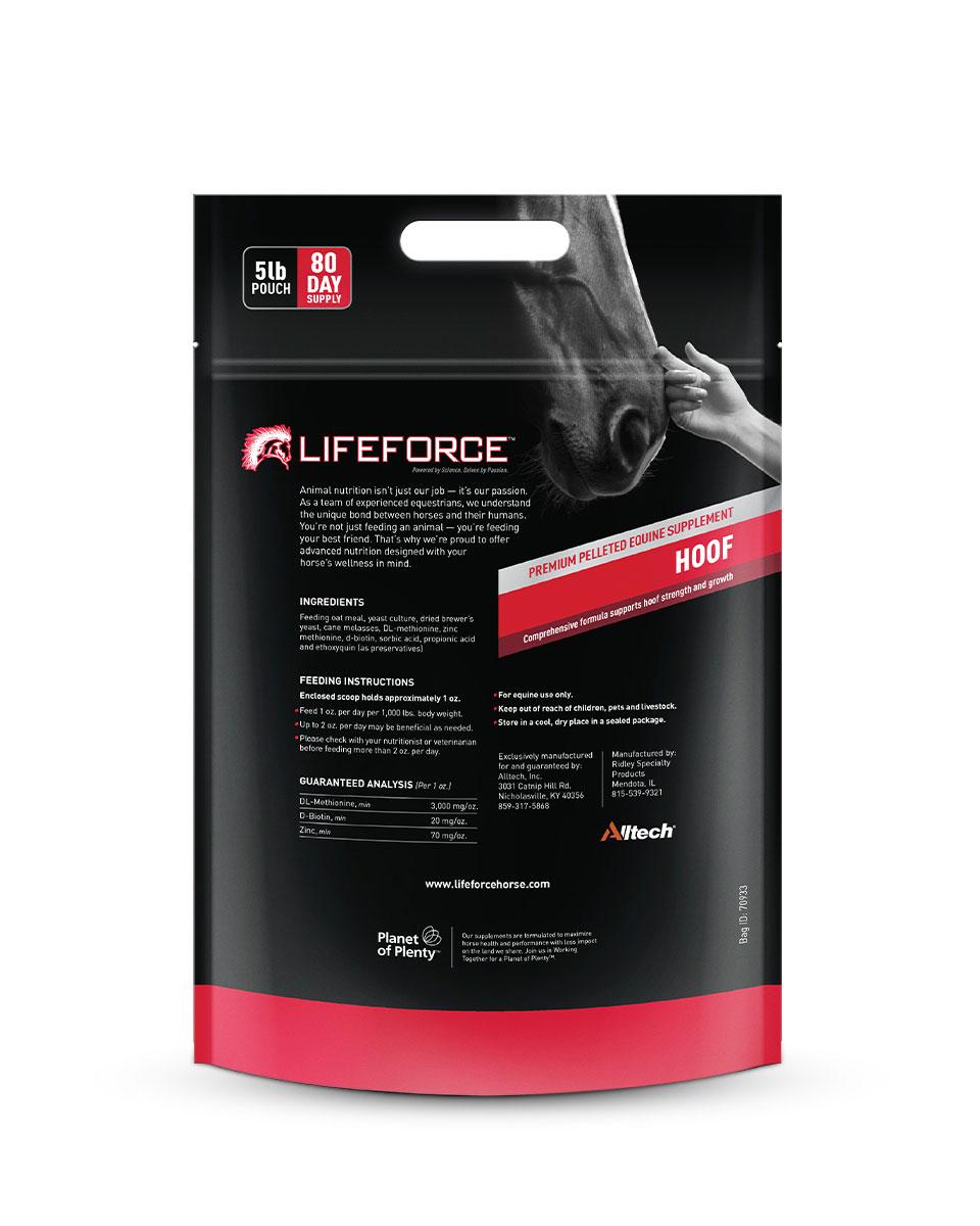 LifeForce Hoof Equine Supplement from Alltech