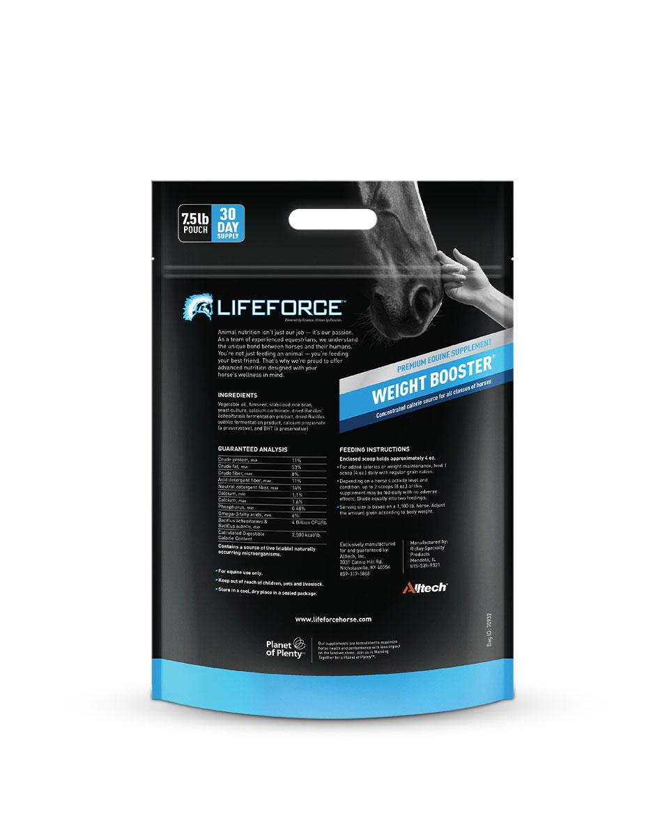 LifeForce Weight Booster for horses from Alltech