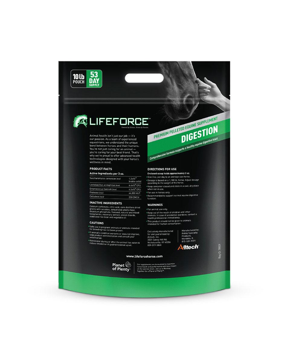 Lifeforce Digestion Equine Supplement by Alltech