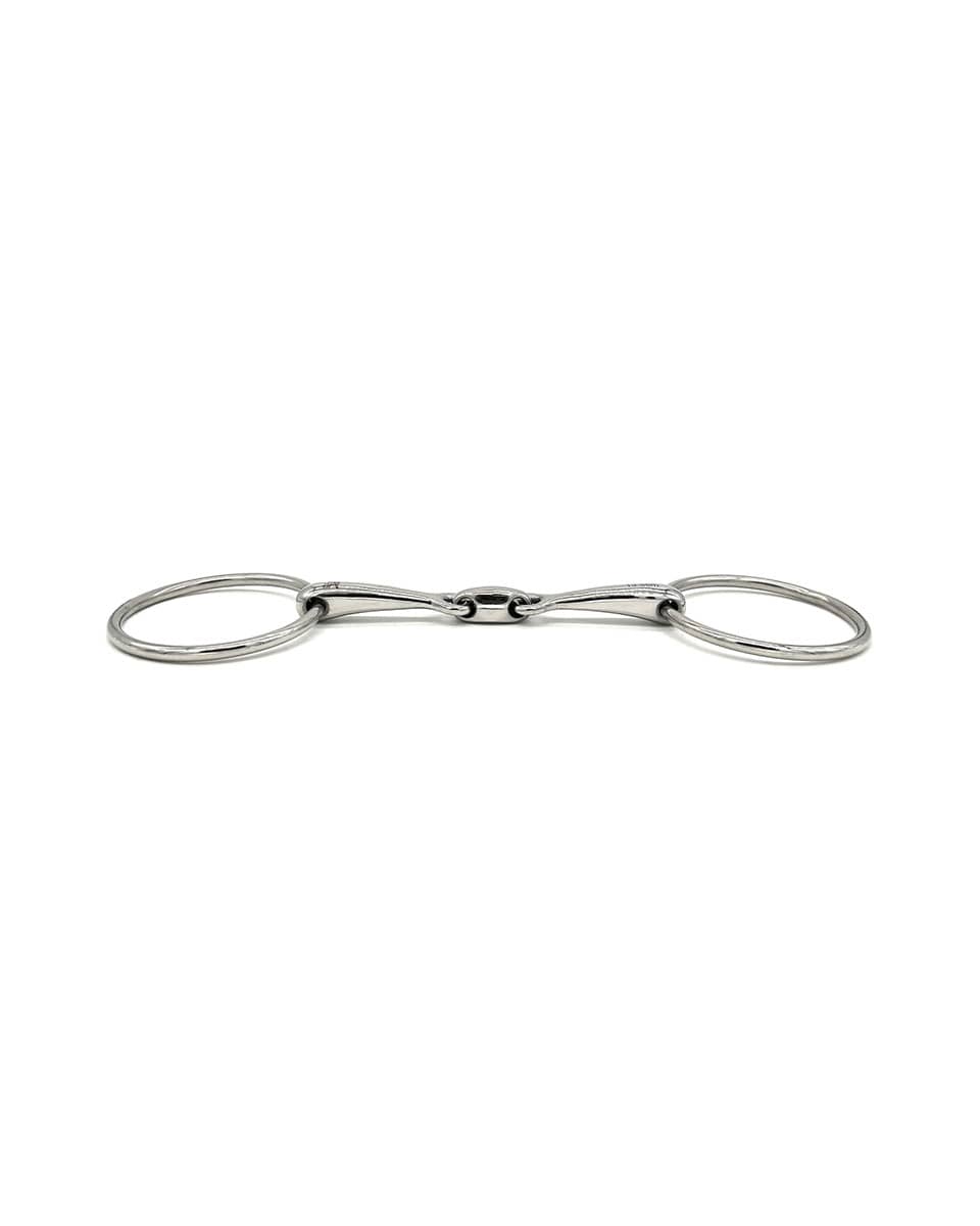 Jake Adams Equestrian Locking Elliptical Loose Ring Bit