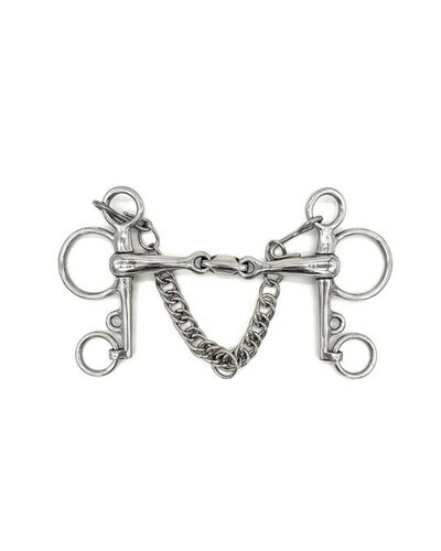 Locking Elliptical Pelham Bit by Jake Adams Equestrian