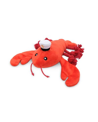 ZippyPaws Playful Pal Luca The Lobster Dog Toy