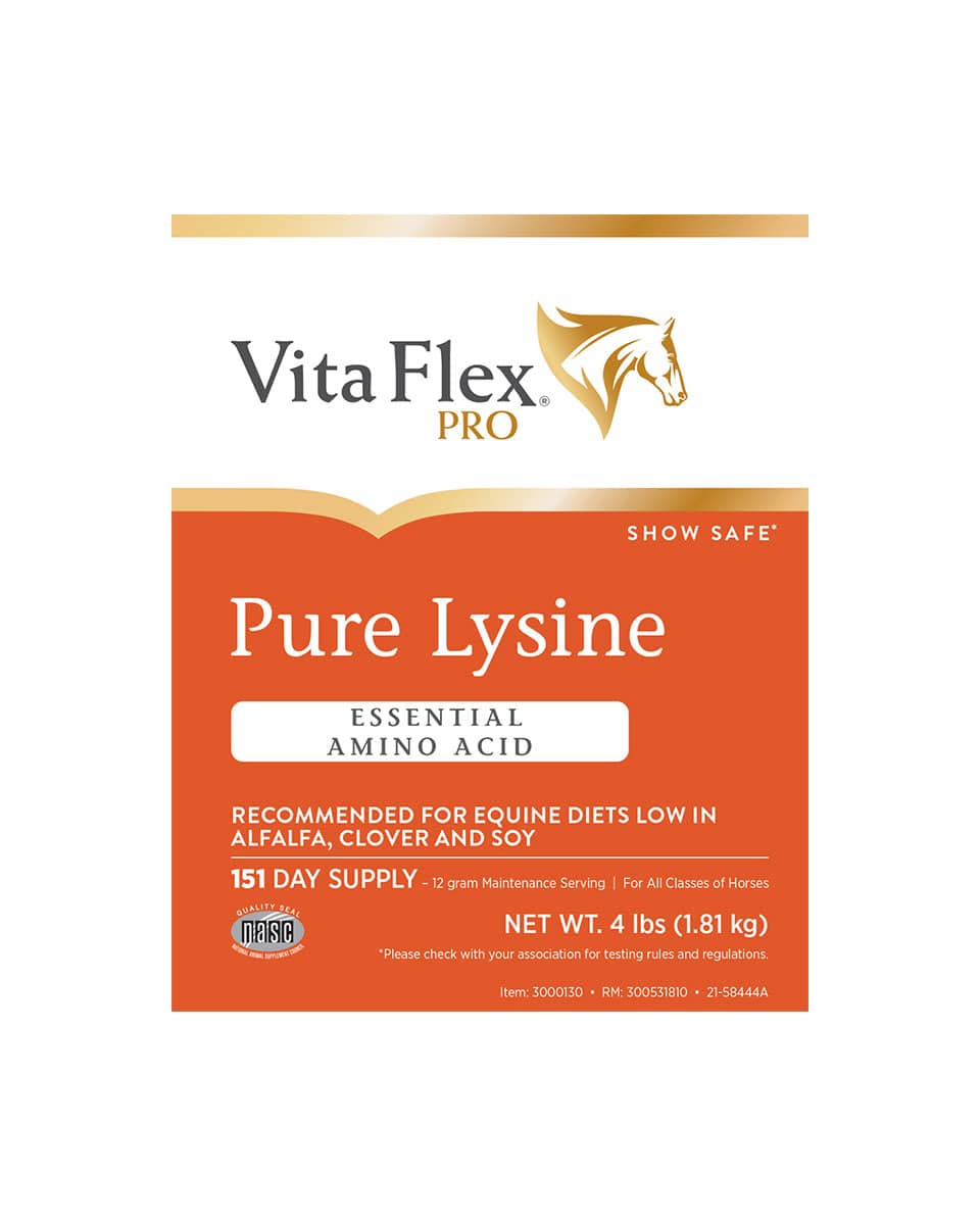 Vita-Flex Pure Lysine Front Label
