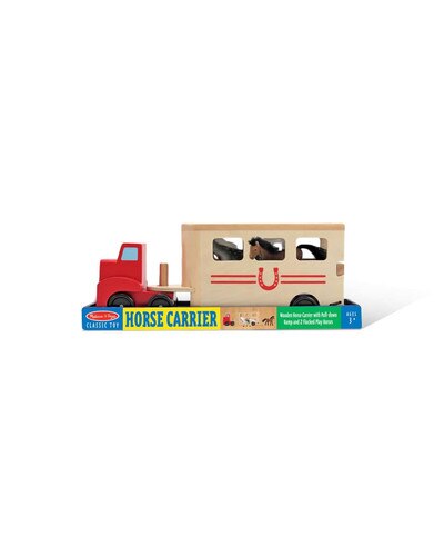 Melissa & Doug Wooden Horse Carrier Toy for kids