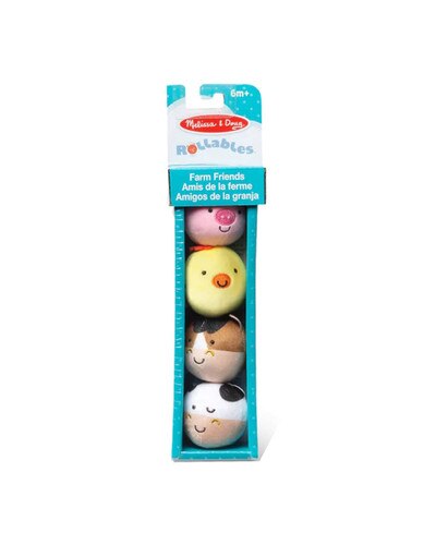 Melissa & Doug Rollables Farm Friends pack of 4