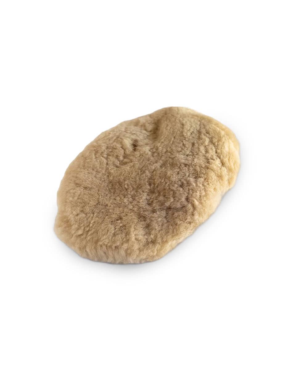 Hairy Pony Merino Wool Polishing Mitt for horses