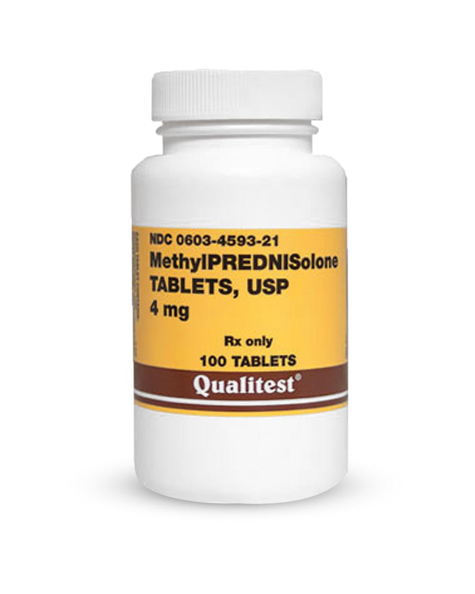 Methylprednisolone 4mg tablets for cats and dogs