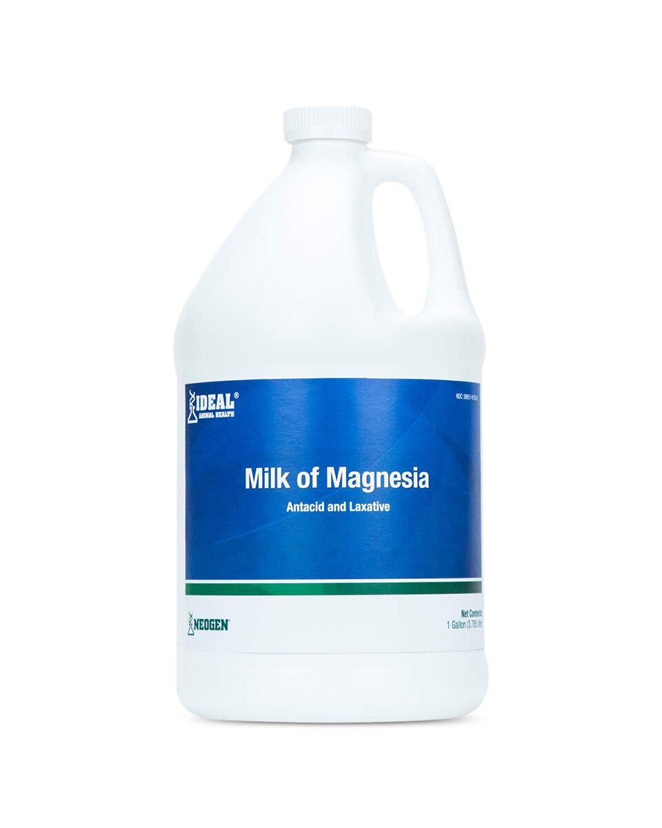 Milk Of Magnesia Neogen Farmvet The magnesium in milk of magnesia is what makes it an effective laxative. milk of magnesia