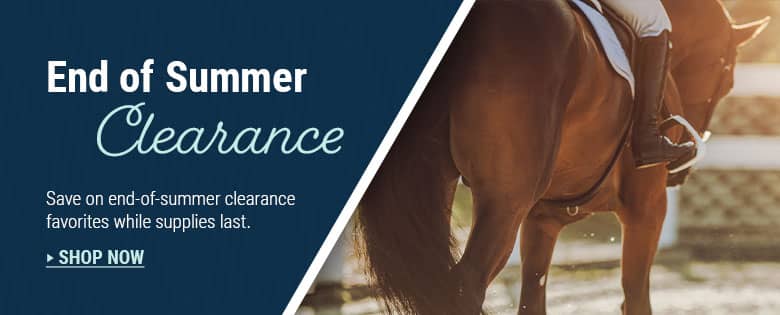 End of Season Clearance on Horse Products at FarmVet.com.
