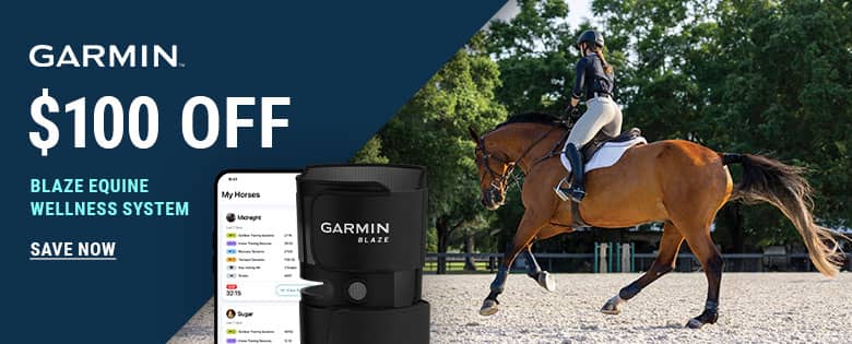 Garmin Blaze Equine System $100 OFF at FarmVet.com.