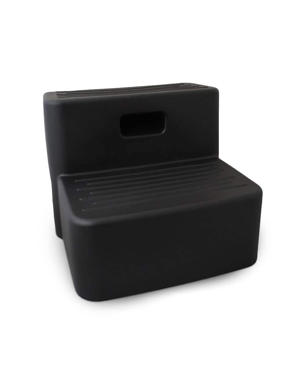 Two Step Mounting Block- black