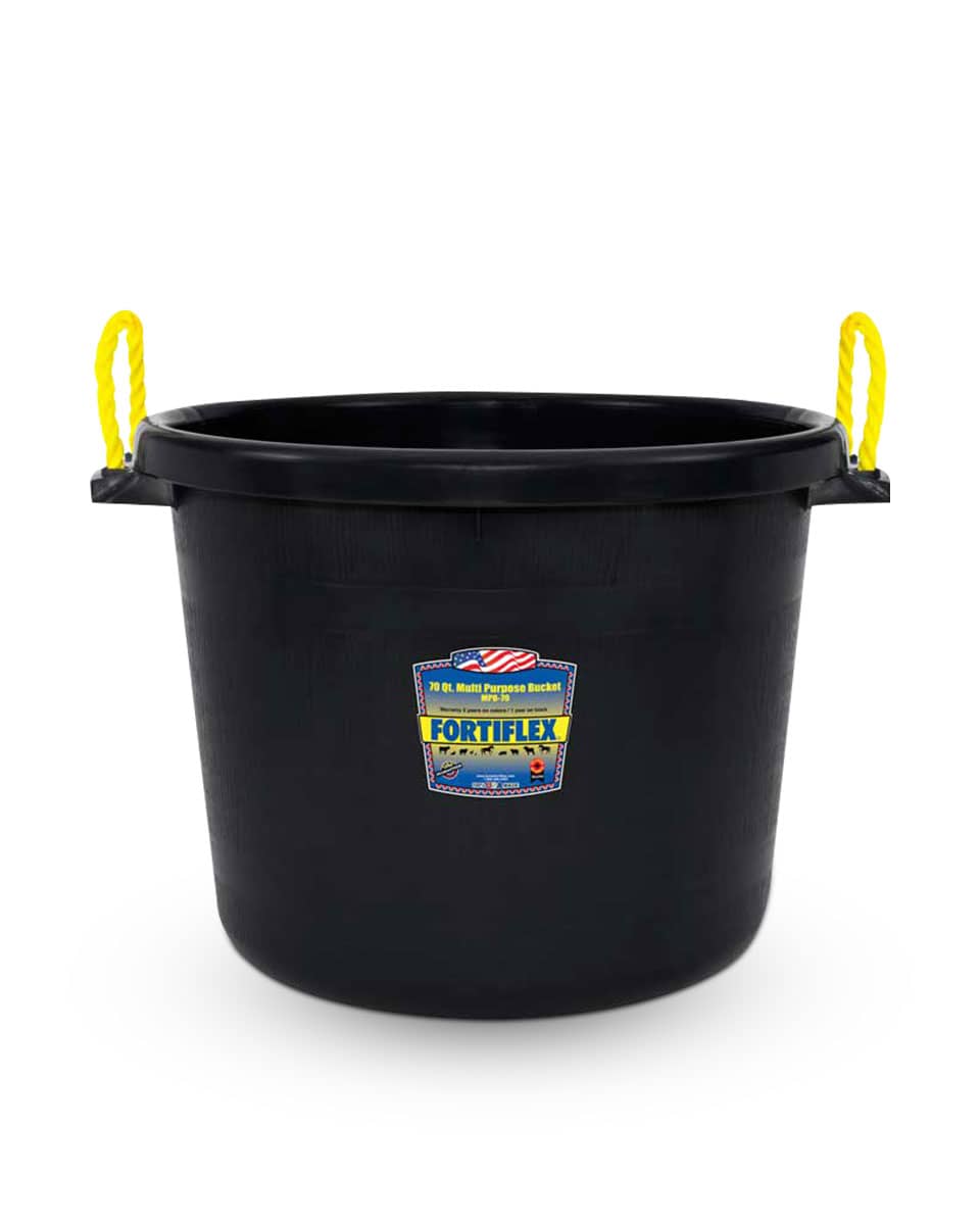 70 quart Muck Bucket from FortiFlex